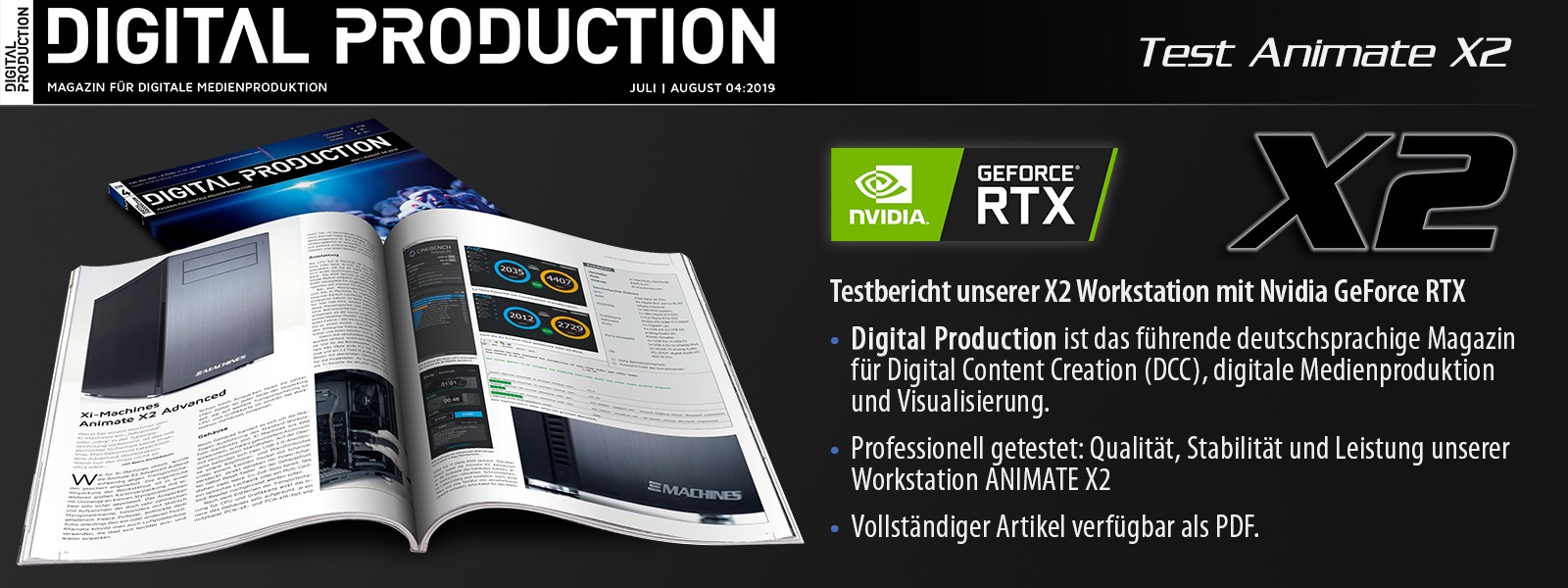 X2 - jetzt mit NVIDIA GeForce RTX